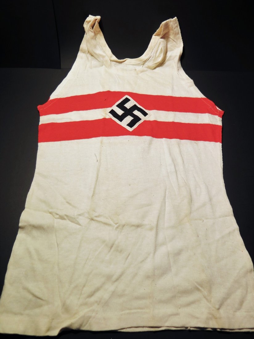 United States Soccer Distressed Badge Youth Contrast Back Tank Top